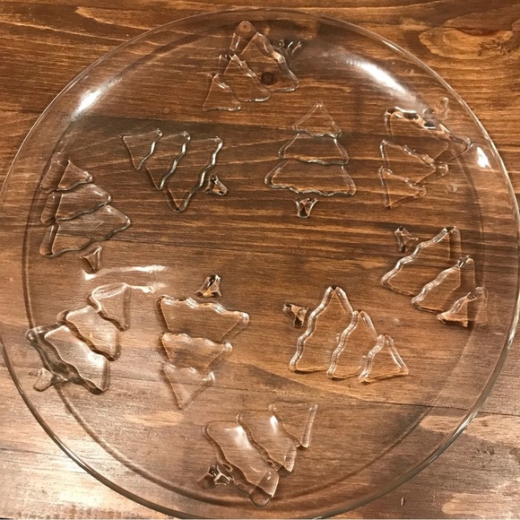 🎄Glass Christmas Tree Platter - Picture 1 of 5